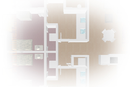 The image displayed is used for Willow Run Apartments 3D floor plan page link button