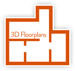 This image displays 3D floor plan photo of Willow Run Apartments