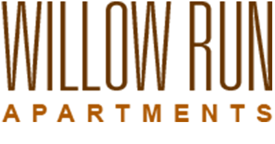 This company logo represents Willow Run Apartments as an entity.